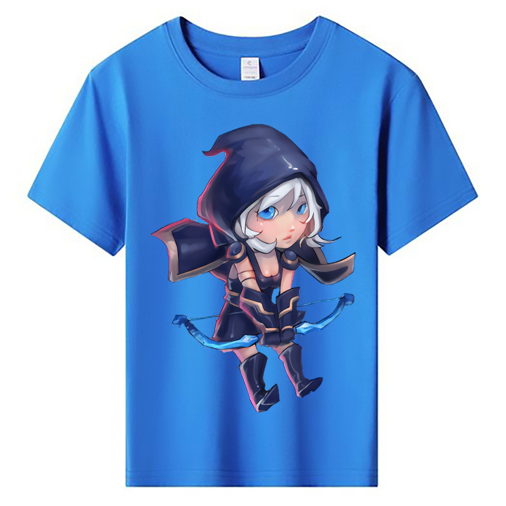 （画像用） リーグ・オブ・レジェンド League of Legends LOL 綿100％キッズTシャツ（フロントプリント）